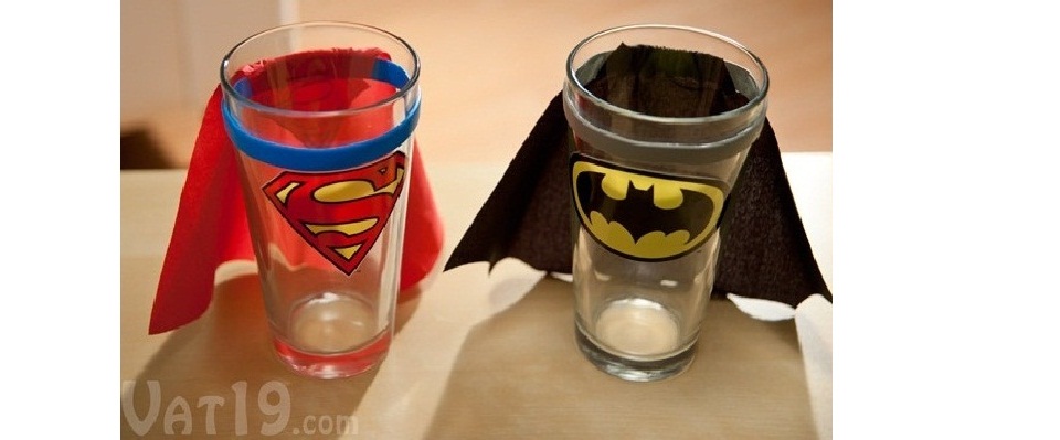 Einmal wie ein Superheld trinken!