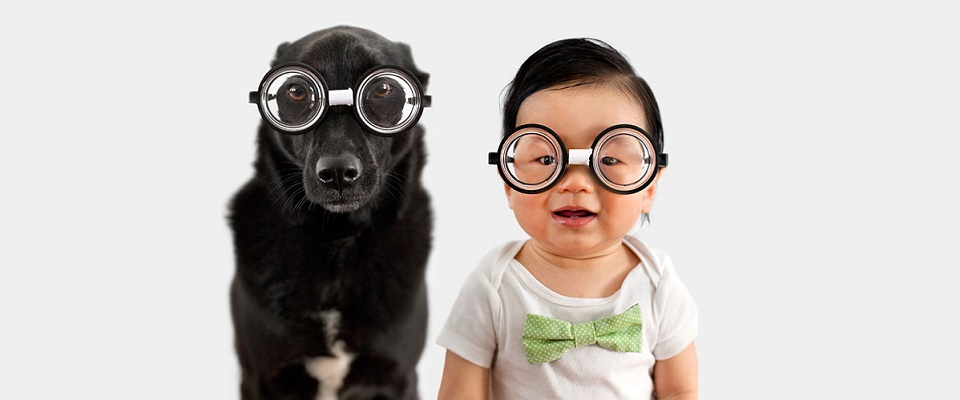Rettungshund + Baby = süßeste Doppelpack!
