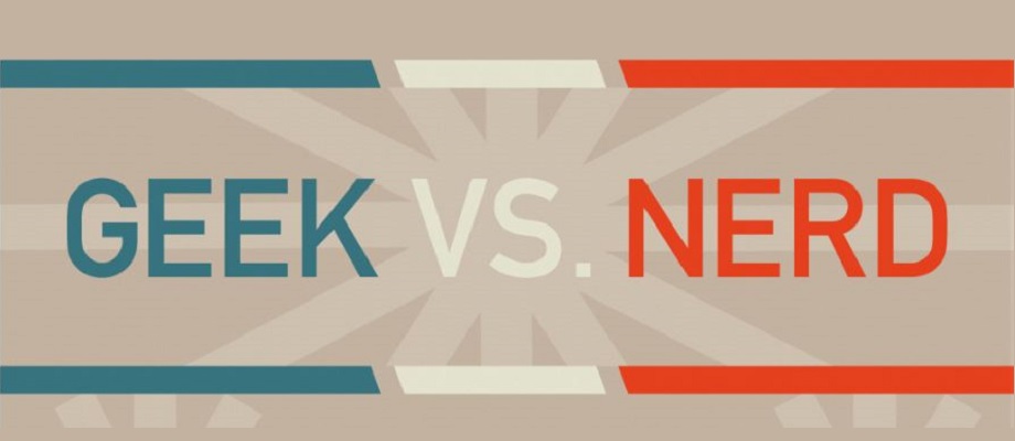 Infografik: Geeks vs. Nerds