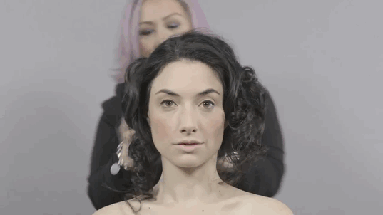 100 Jahre Makeup- und Hairstyles in einer Minute